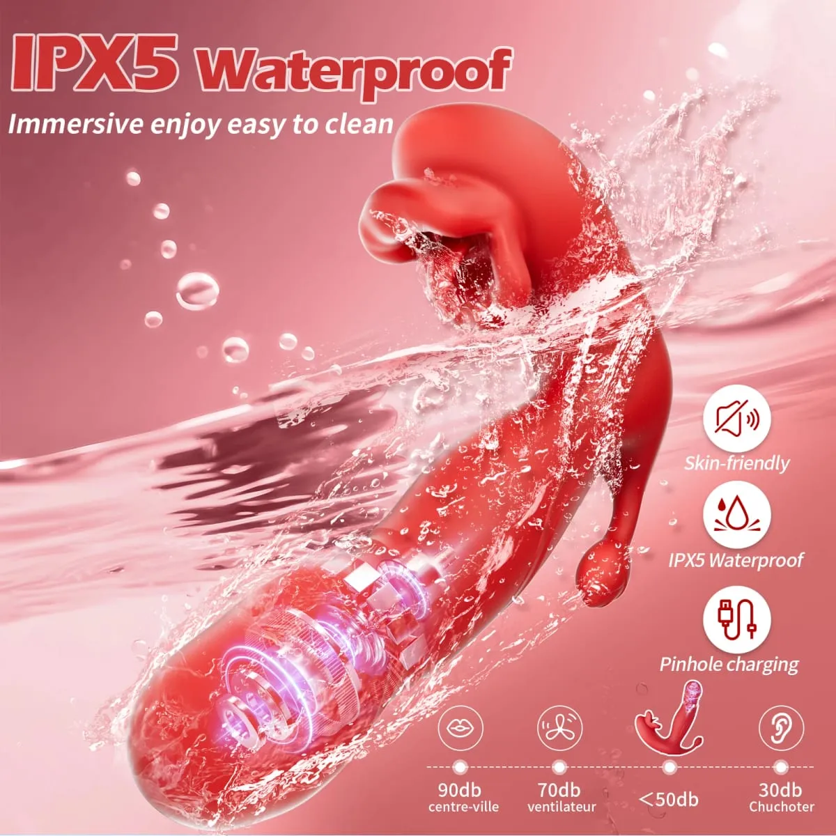 Luxurious Field 3 IN 1 APP Control Tongue licking Vibrator Dildo Sex Toys for Women G Spot Clitoral Stimulation Massager Adults