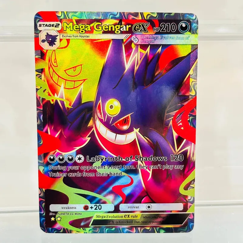 Mimikyu ex English Version Collectible Grade DIY Foil Texture Nice Condition Premium Anime Collection Cards — image 13