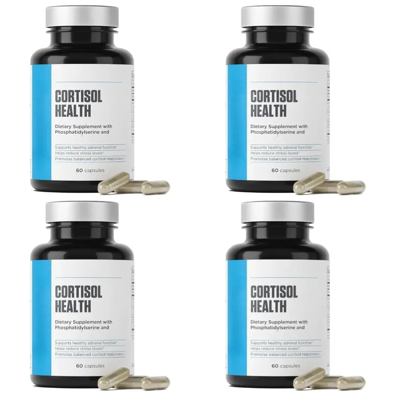 Cortisol Health Capsules with Phosphatidylserine Magnesium 60 Capsules Non-GMO Daily Calm Sleep Support for Adults Men Women — image 10