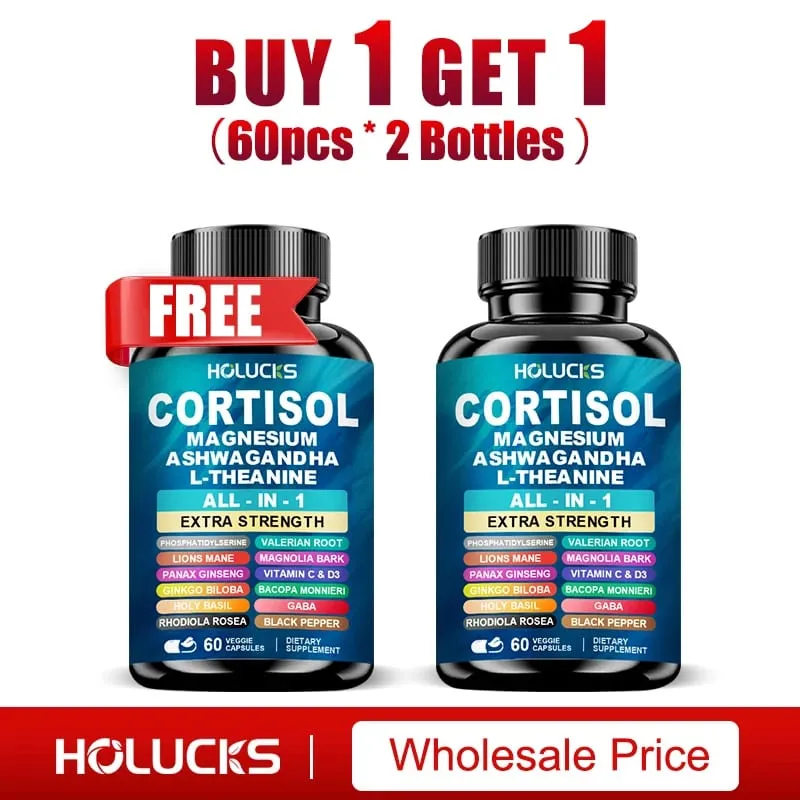 Kaufen Sie 1 und erhalten Sie 1 gratis! Premium-Cortisol-Kapseln unterstützen den Hormonhaushalt, reduzieren Hitzewallungen und fördern einen erholsamen Schlaf. Ohne Gentechnik