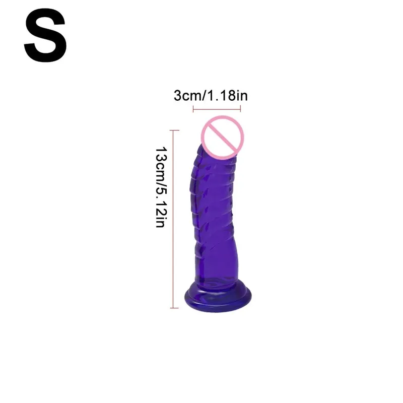 Realistische zwarte dildo met sterke zuignap, zacht penis-seksspeeltje voor vrouwen en mannen, handsfree anaal vaginaal speelgoed voor volwassenen in M — image 15