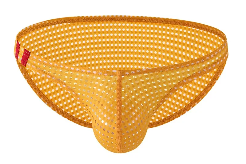 Slip da uomo Estate Traspirante Fori Intimo U Convesso Sottile Vita bassa Slip intimo da uomo Slip Mutande Calzoncillos