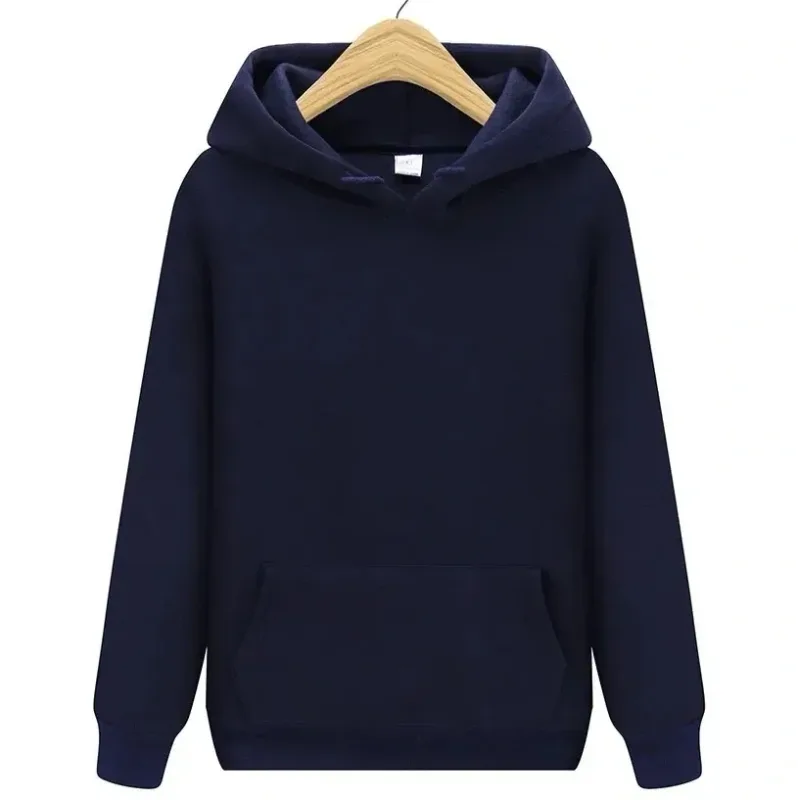 New Fashion Men's Women's Hoodies Spring Autumn Winter Casual Hoodies Sweatshirts Men Tops Solid Color Hoodie Sweatshirt Male — image 28
