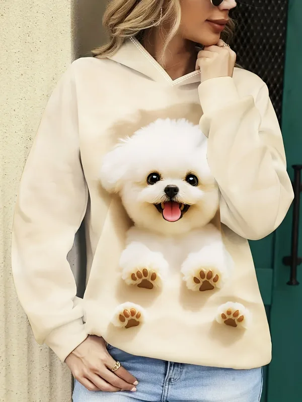 Cute Cat 3D Print Hoodies Men Women Fashion Casual Sweatshirts Autumn Oversized Hoodie Pullovers Tracksuit Women Clothing — image 4