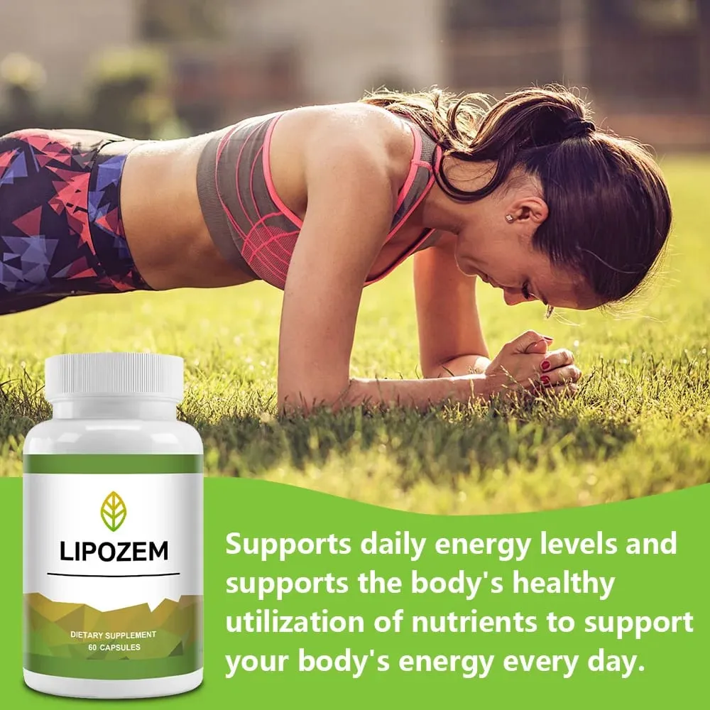 Lipozem for Weight Management Daily Supplement Gut Health 60 Capsules Metabolism — image 6