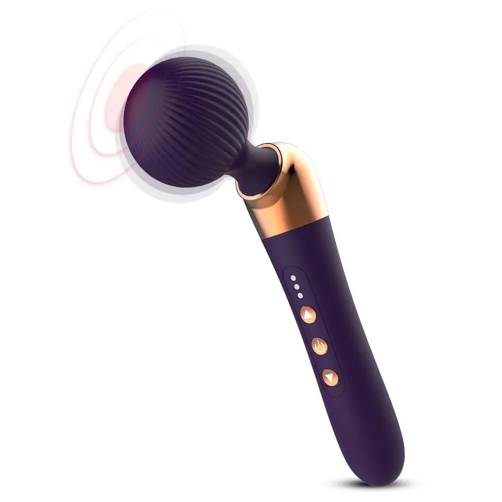 Powerful Vibrator 20 Speeds Clitoris G-Spot Stimulation AV Wand Stick Massager Dildo Masturbator Erotic Sex Toys for Adults 18 — image 1