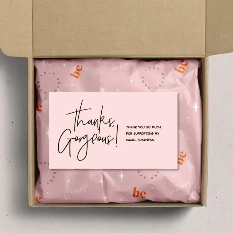 30pcs Copperplate Thank You Card Gift Packaging Thank You Card Greeting Card Decorative Greeting Cards — image 6