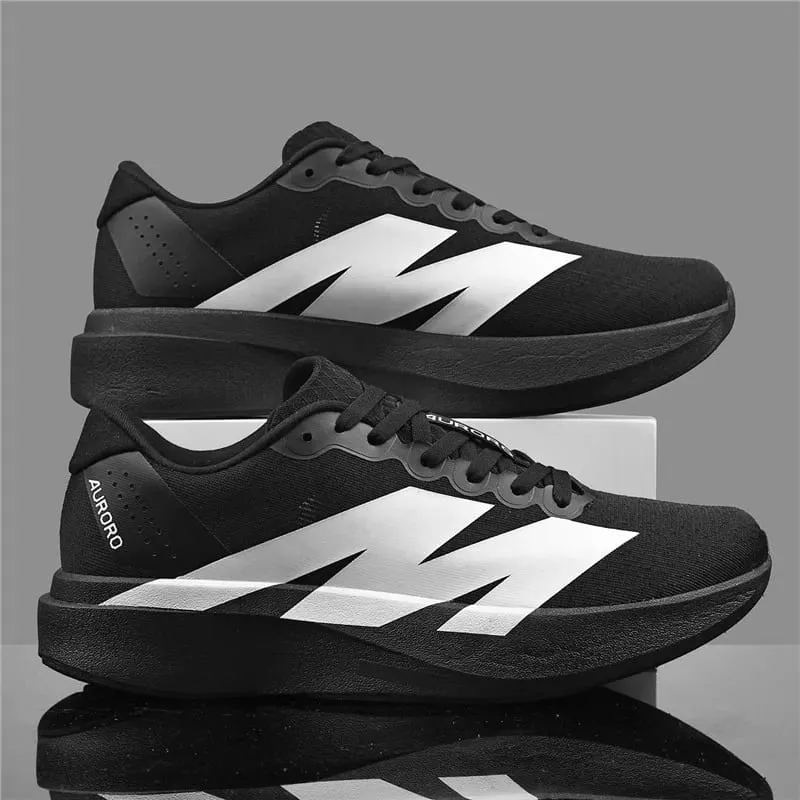 Men Carbon Plate Running Shoes Breathable Mesh Women Athletic Sneakers Cushion Sport Trainers Outdoor Marathon Jogging Footwear — image 5