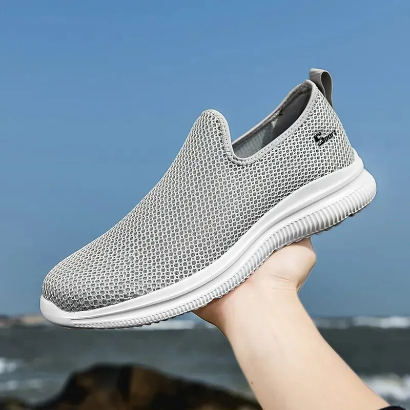 2026 Fashion Mesh Running Shoes Men Women Breathable Lightweight Cushioned Sole Sports Gym Outdoor Training Sneakers Quick Dry — image 1