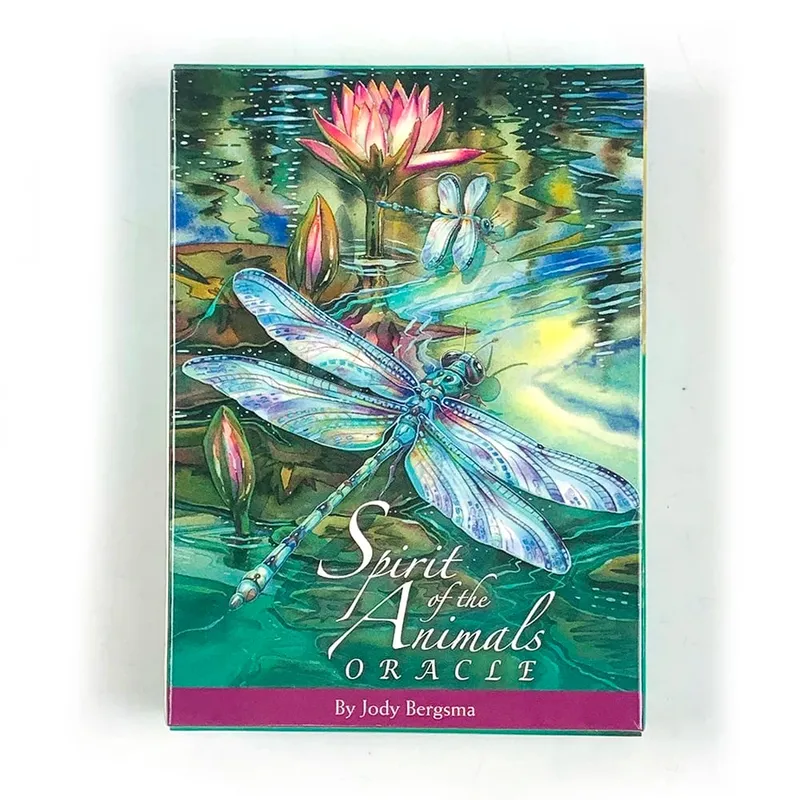 Spirit Of The Animals Oracle Cards A 52 Cards Divination Edition Deck Borad Game Perfect For Spiritual Guidance & Collectors