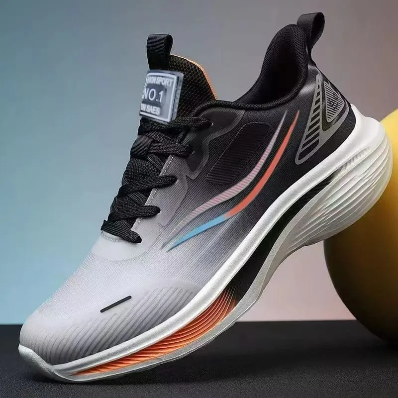 Men Summer Mesh Casual Running Shoes Lightweight Non Slip Shock Absorption Breathable Sneakers — image 4