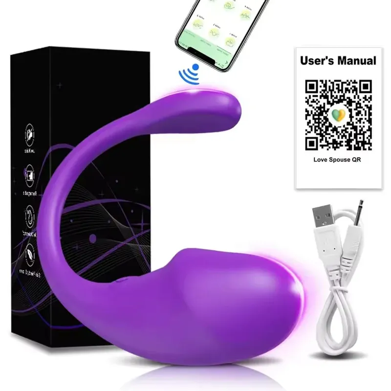 Wearable Women Egg Vibrator Wireless App Control G Spot Vaginal Stimulator Anal Vibrating Massager Sex Toy for Couples
