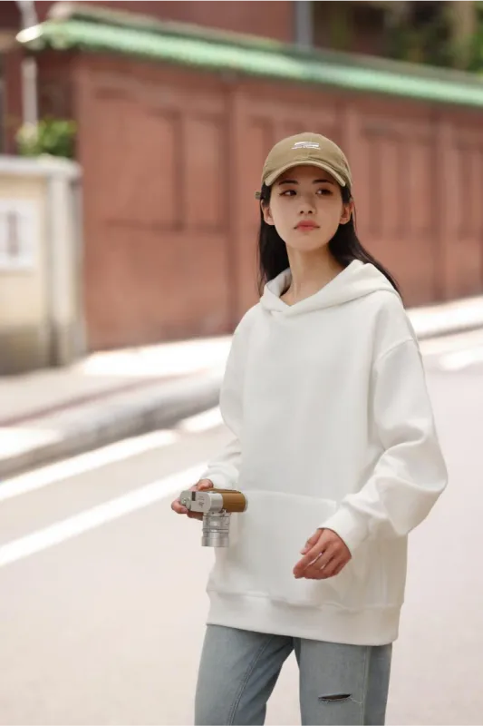Fashionable Loose Cotton Hooded Sweatshirt for Men and Women, Customized Printed Logo, Embroidered Logo, Spring and Autumn Cloth — image 20