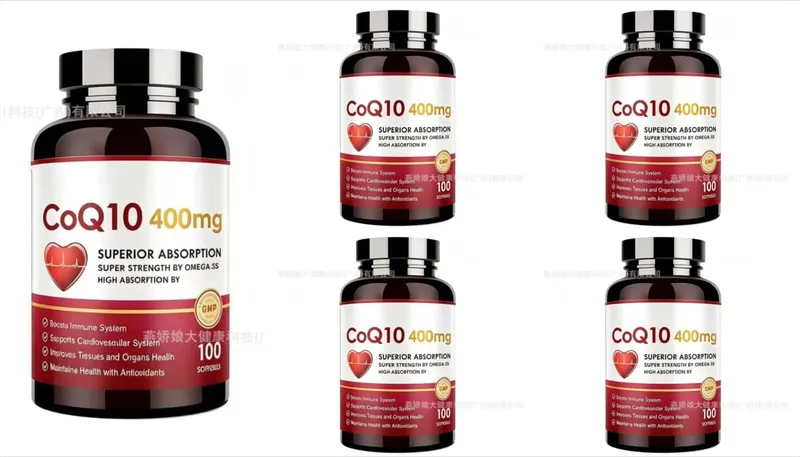 CoQ10 400mg Softgels with PQQ - High Absorption Coenzyme Q10 for Heart Health Energy & Immune Support Non-GMO Gluten Free 60ct — image 11