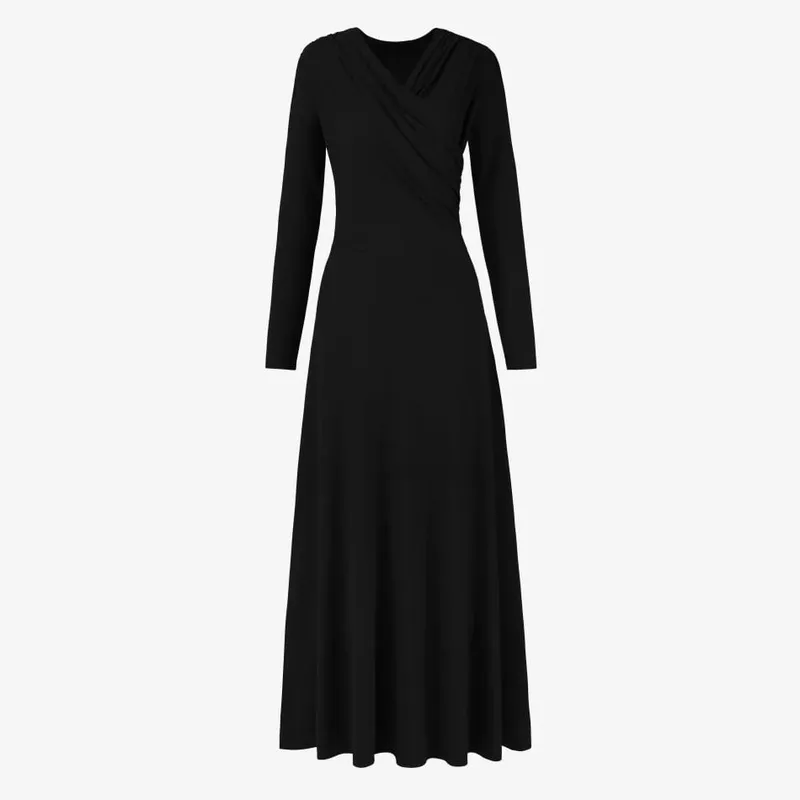 AS SS26 Flowy elegance wrap Maxi dress lightweight fabric flattering dressy woman clothes — image 8