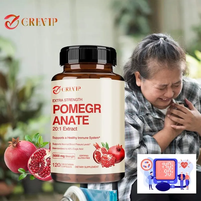 Pomegranate Extract - Antioxidant Supplements Are Beneficial for Heart Health and Joint Support and Promote Energy Production — image 2