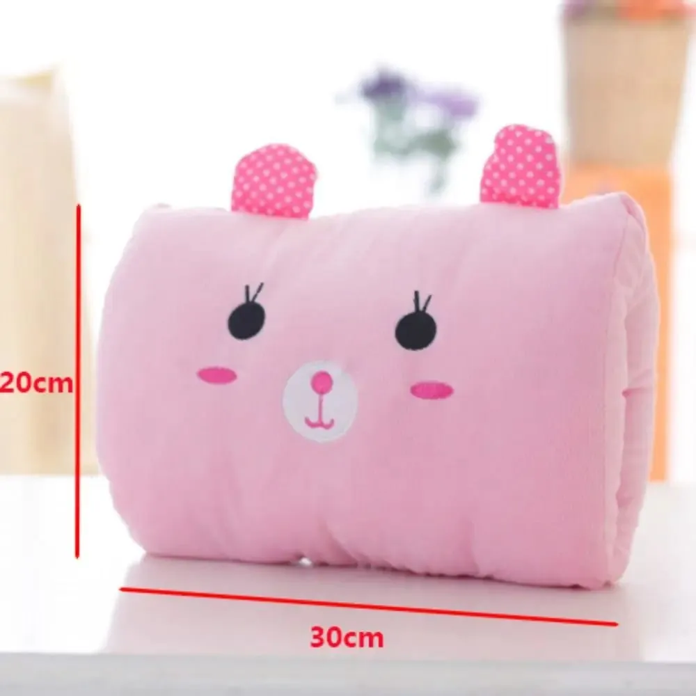 Oreillers en peluche pour enfants, en coton PP, chauffe-mains, gants, jouet de dessin animé, oreillers de sieste, coussins, cadeau, nouvelle collection