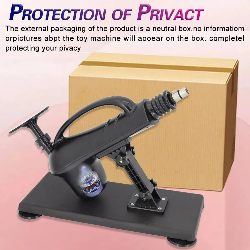 Automatic Sexual Machine 3XLR Dildo Attachments Female Masturbation Vibrator Massage Gun Sex Toys for Men Couples Adult Products — image 6