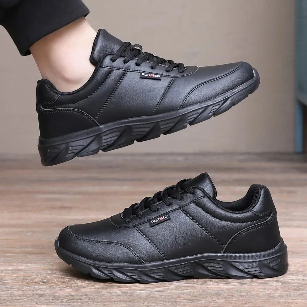 New Men's Sneakers Fashion Leather Men's Casual Shoes Outdoor Jogging Training Shoes High-Quality Comfortable Men's Shoes — image 6