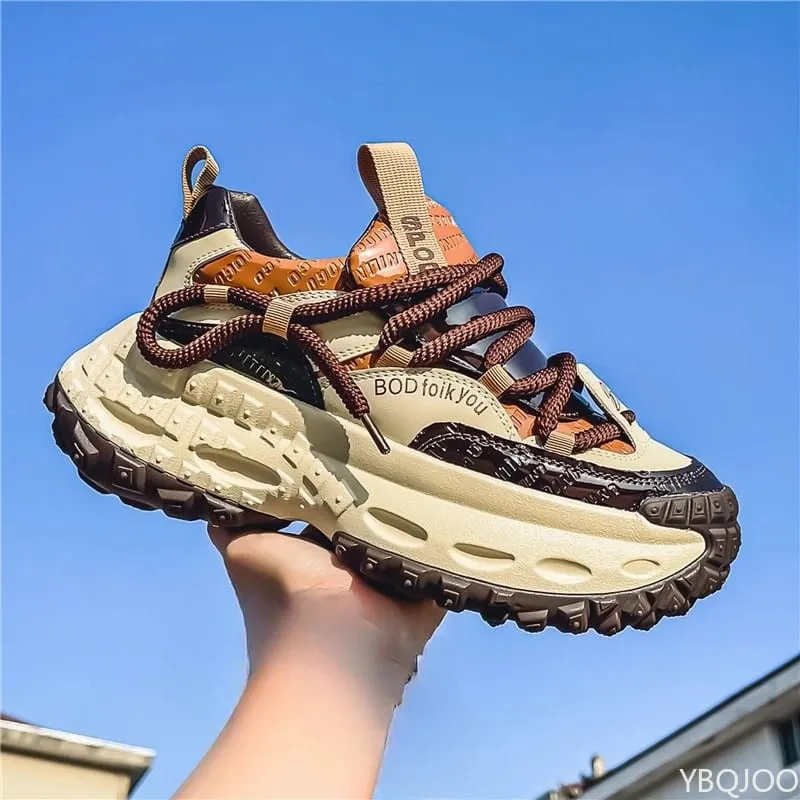 Men's Spring Summer New Fashionable Versatile Thick soled Height Increasing Shoes Casual Comfortable Men's Sports Shoes — image 6