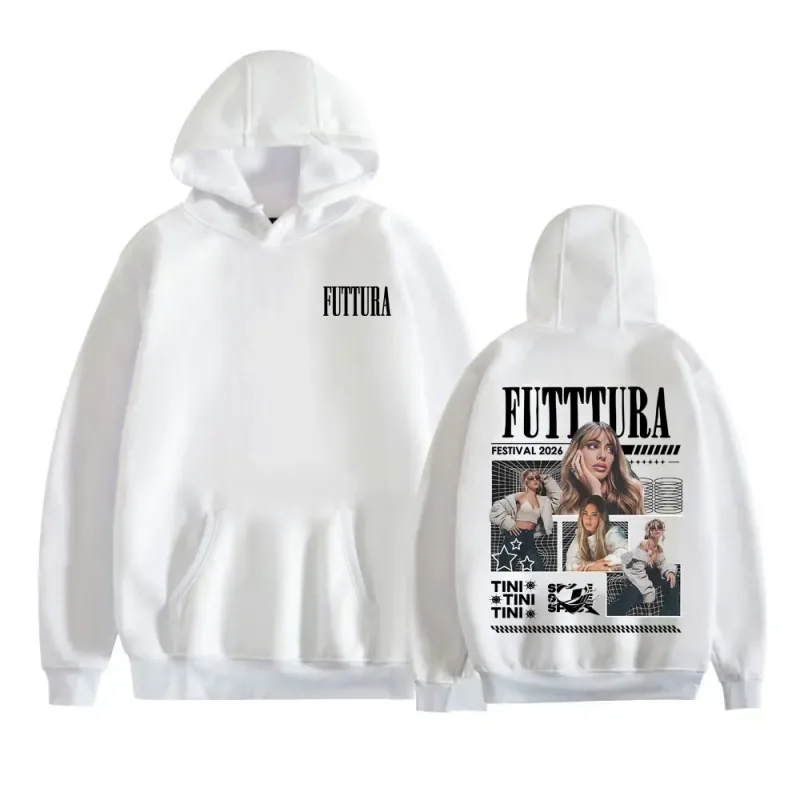 Tini Stoessel Futtura Album 2026 Merch Hoodies Men Women Clothing Vintage Aesthetic Sweatshirt Cozy Fleece Long Sleeve Pullovers — image 5