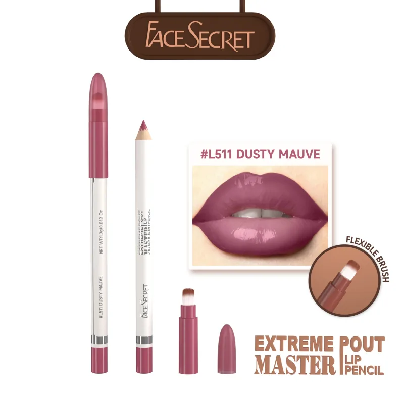 Pen Pelapik Bibir Matte 15 Warna Dengan Berus Pensil Matte Baldu Kalis Air Tahan Lama - Kit Solek Aplikasi Licin Solek Bibir — image 18