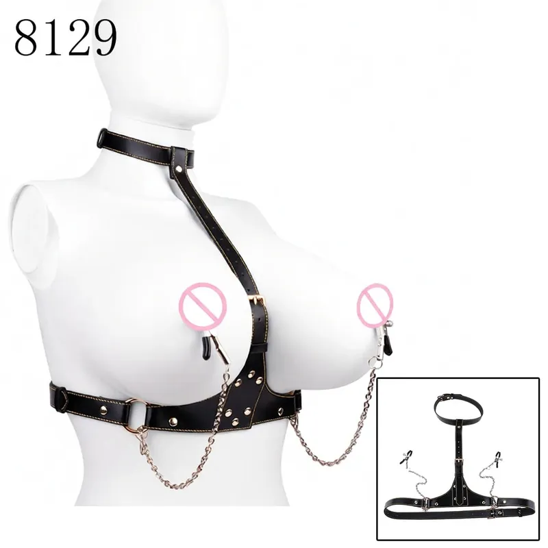 Erotic Chest Binding Strap On Belt Breast Bondage Breast Binder BDSM Sex Toys For Couple Flirting Sexy Pleasure Accessory