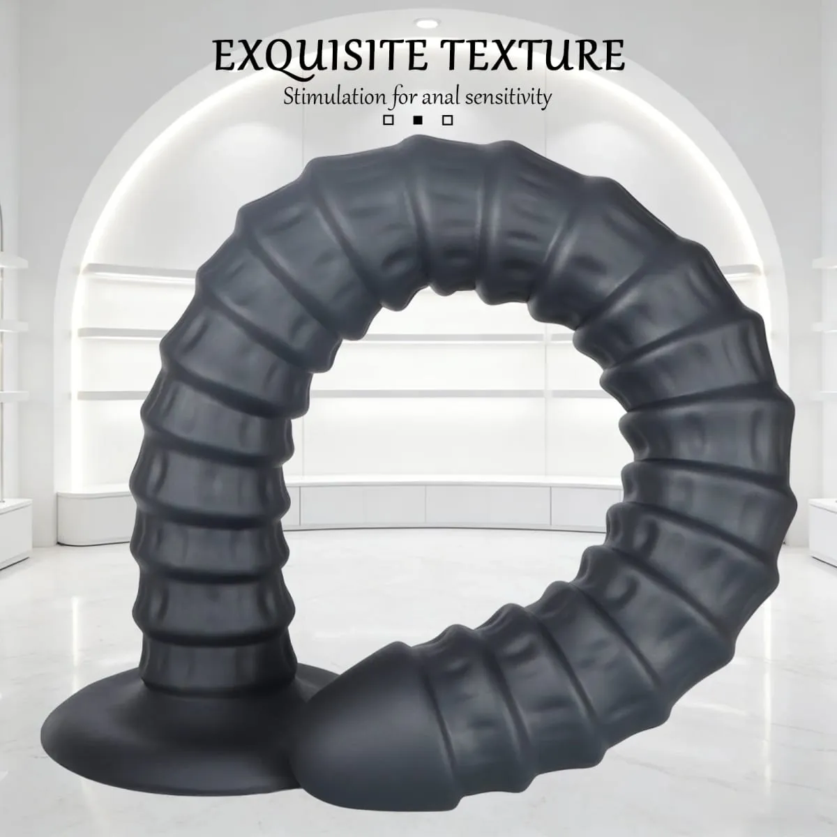 Silicone Soft Big Long Butt Plug Huge Long Anal Plug Dilator Prostate Massager Sex Toy Huge Anal Butt Training For Women Men Gay — image 4