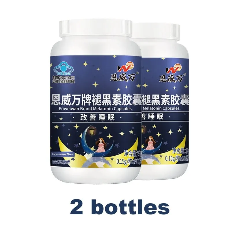 Κάψουλες μελατονίνης Deep Sleep & Brain Cognition Extra Strength Λιποσωματική Μελατονίνη με βιταμίνη Β6 διπλής επίδρασης ποιοτικός ύπνος