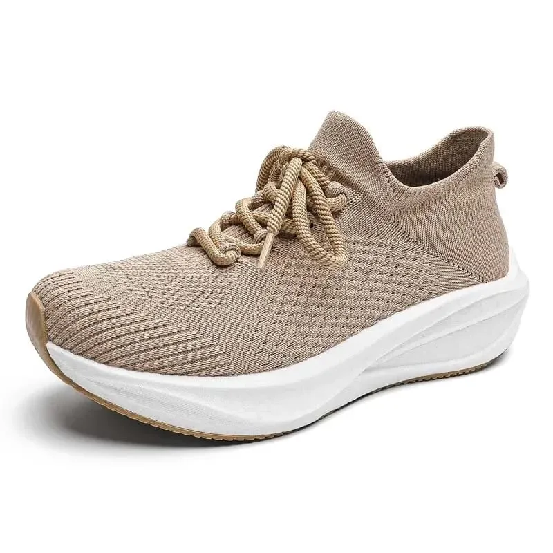 Men Women Summer Mesh Walking Shoes Breathable Lightweight Sock Sneakers Casual Sports Shoes Large Size Couple Style — image 14