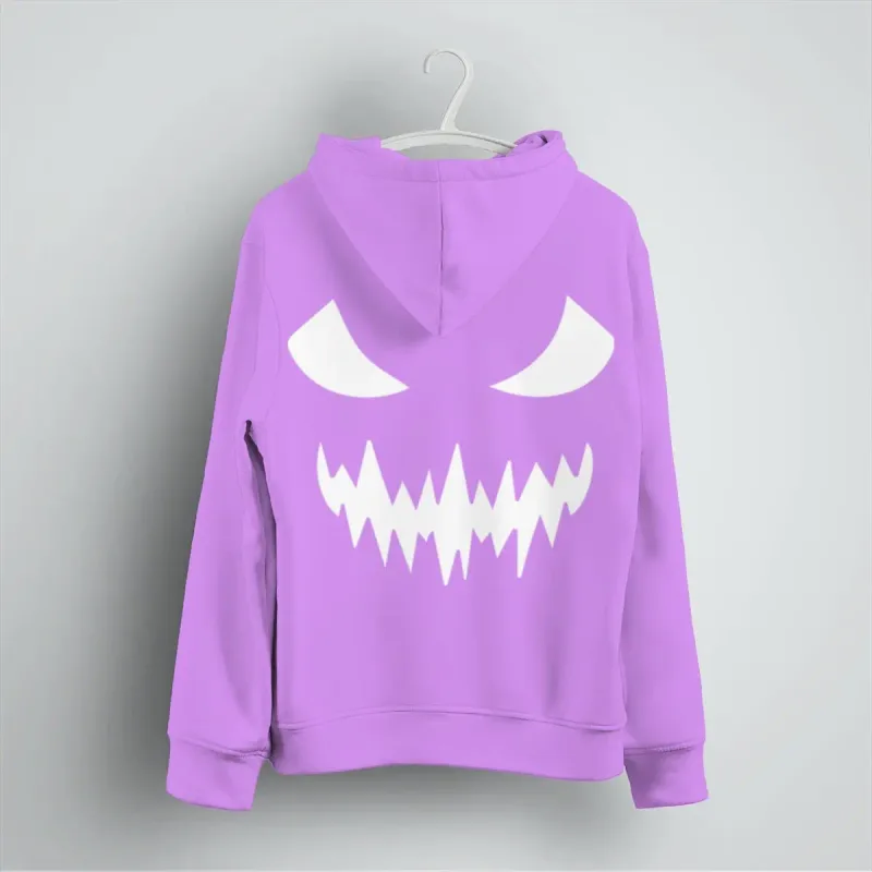 2026 Fashion Horror Movie Face Men's Hoodie Casual Long Sleeve Halloween Streetwear Unisex Luminous Style Hoodies — image 12