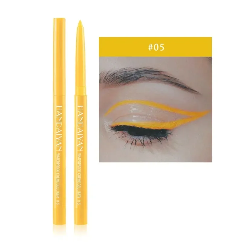 1PC Glitter Shine Eyeliner Gel Pencil Sexy Colorful Long-Lasting Shimmer Makeup Matte Colored Eye Liner Cream Pen Cosmetic Tool — image 12