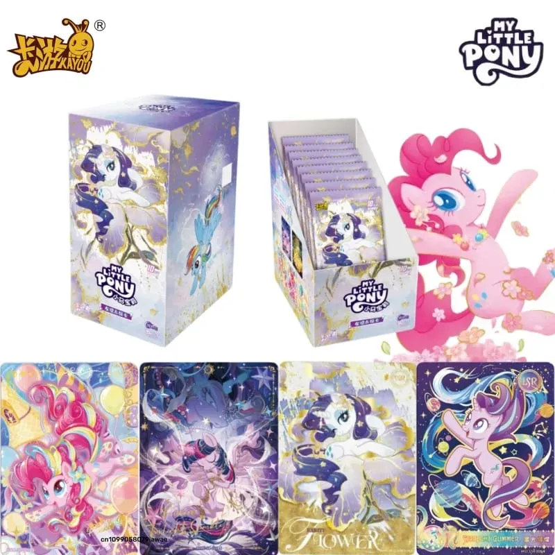 Authentic New My Little Pony Series Collectible Cards Friendship Forever Cards Shining Moon 11 Anime Merchandise Gift — image 1