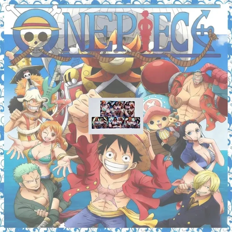 Anime One Piece Diy Color Flash Cards Hancock Perona Nami Robin Yamato Collection Cards Christmas Birthday Gifts Children's Toys — image 18