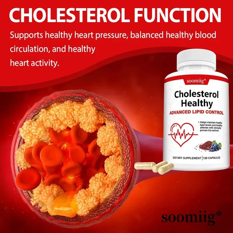 Cholesterol Health Heart and Circulatory Benefits Antioxidant Supports HDL Cholesterol Levels Boosts Metabolism — image 4
