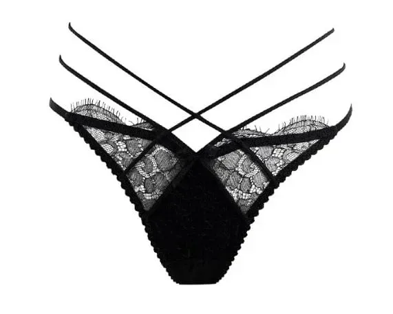 Summer Lace Embroidery Cross Tie Lingerie Set Sheer Mesh Push Up Bra Comfortable Daily Wear Underwear for Women Size 32-38 — image 16