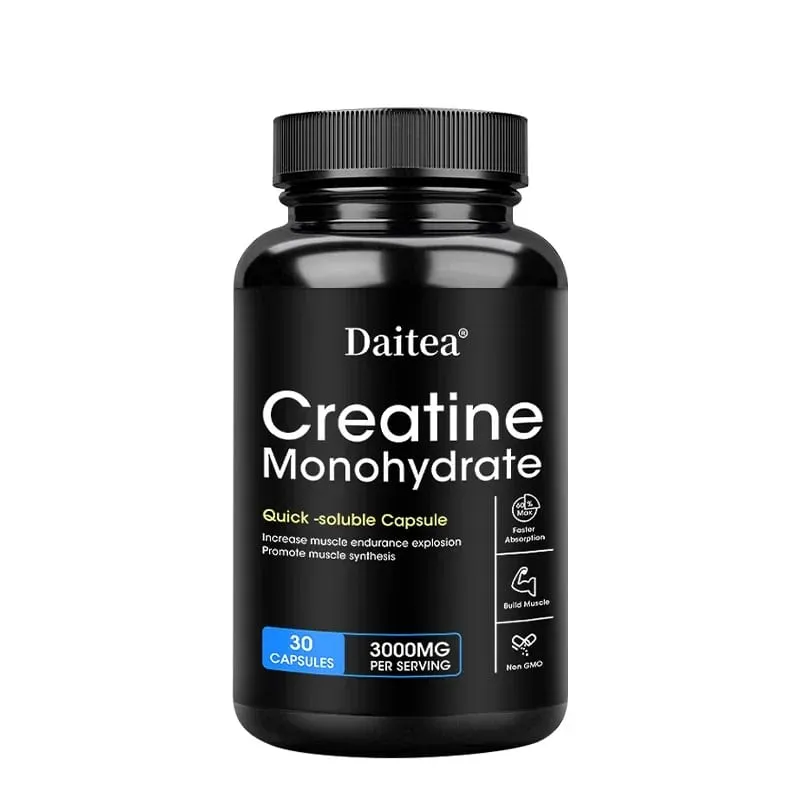 Creatine Monohydrate - Improves Performance Muscle Growth and Recovery