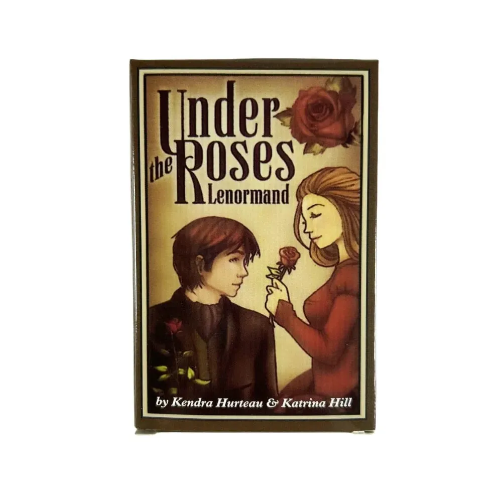 Sous les Roses cartes Lenormand A 39 cartes Oracle Tarot édition Divination anglaise Deck jeux Borad — image 6