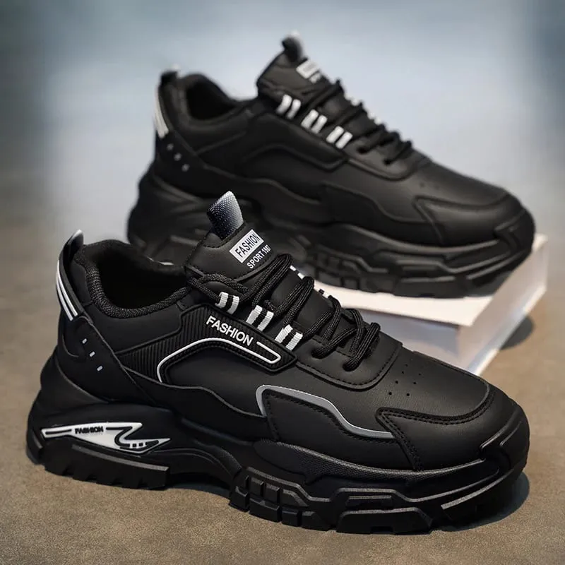 Men Travel Casual Sneakers Simple Elegant Style Lightweight Flexible Sole Breathable Anti Slip Daily Outdoor Running Sports Shoe — image 8