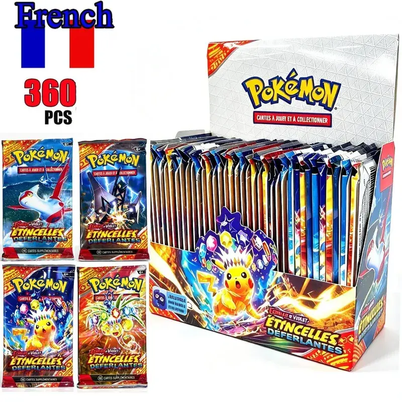English French Spanish Pokémon Cards Game CROWN ZENITH SILVER TEMPEST Lost Origin Brilliant Stars Carte Pokémon Collection Toys — image 9