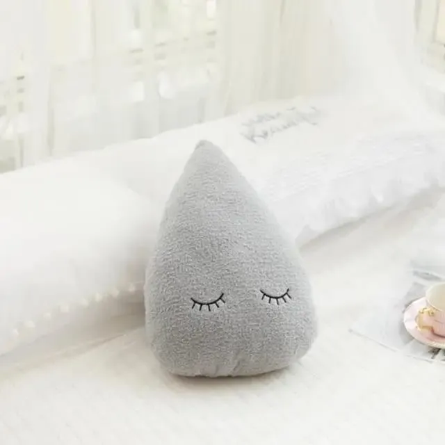 ใหม่ตุ๊กตา Cloud Moon Star Raindrop หมอน Plush Soft Cushion ของเล่นเด็กเด็กทารกสาวคริสต์มาสของขวัญตกแต่งรถ