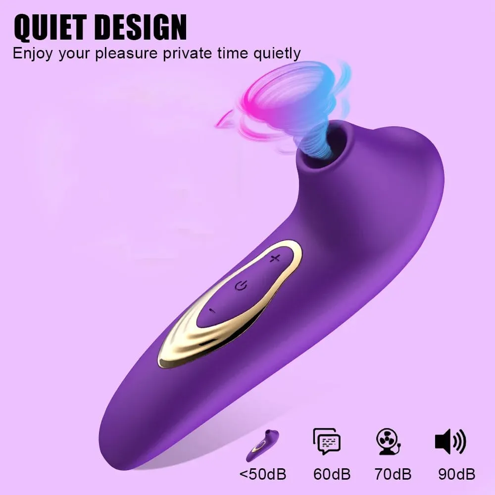 Powerful Vacuum Pulse Clitoral Sucking Vibrator Nipple G Spot Oral Massager USB Rechargeable Waterproof Adult Sex Toy for Women