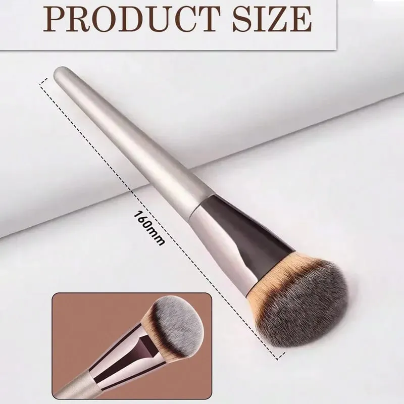 1pcs Professional Foundation Brush for Women Cosmetic Foundation Powder Blush Kabuki Blending Make Up Brush Beauty Tools — image 5