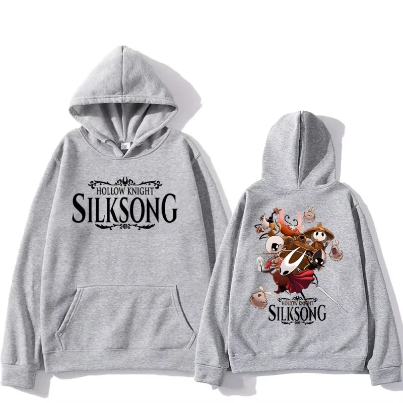 Hollow Knight Silksong Hot Game Hoodies Long Sleeve Fashion Casual Pullovers High Street Women Men Sweatshirt Fashion Streetwear — image 11