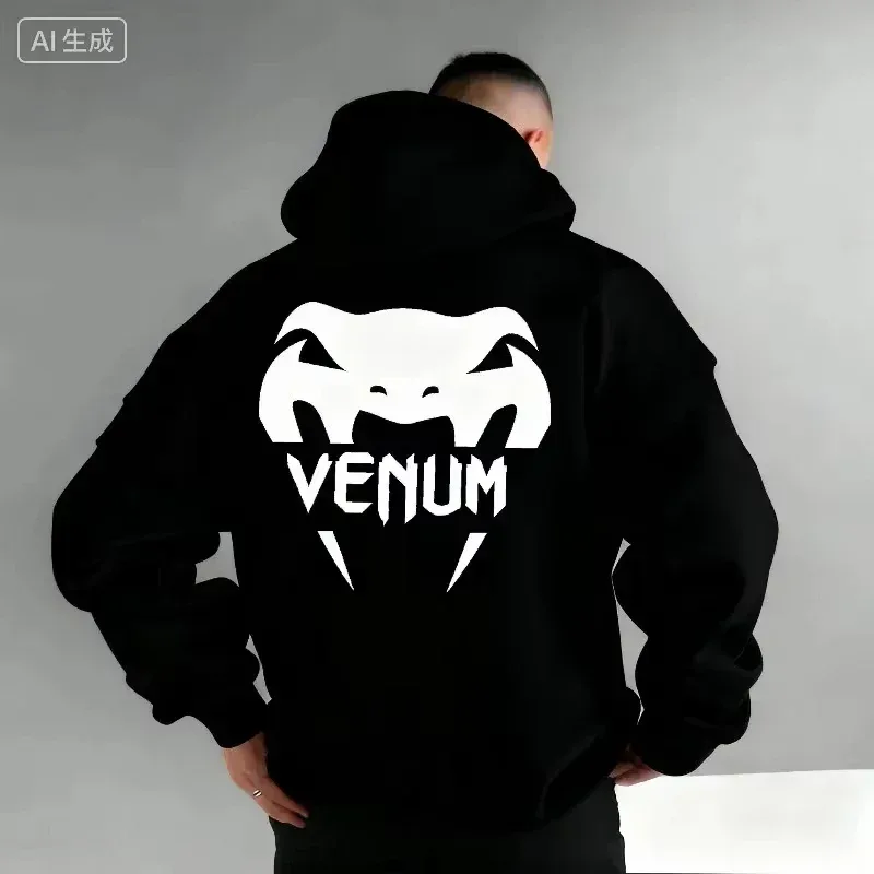 2026 NEw NEw New! UFC Men's Boxing Sports Hoodie Warm and Comfortable Casual Hoodie for Autumn and Winter Fashionable Printed