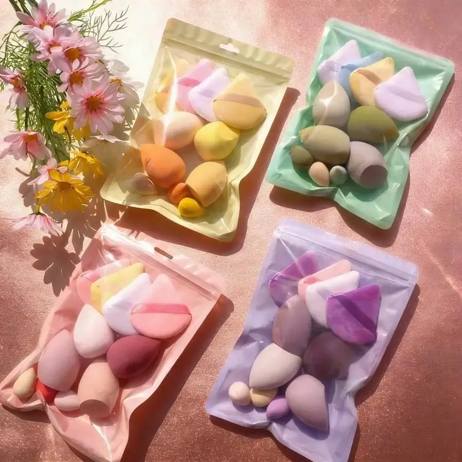 Travel-Friendly 11PC Mini Makeup Sponge Set - Latex-Free Ultra Soft Wet-Expandable Professional Beauty Tool — image 2