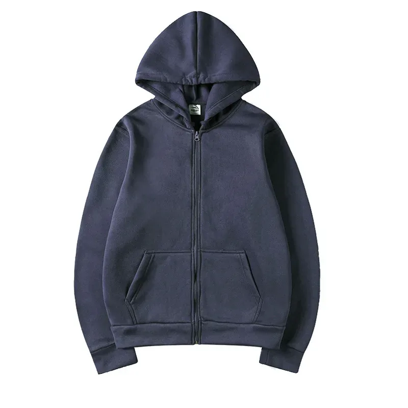 Women Fleece Zip Up Hoodies Running Sports Sweatshirts Fashion Female Classic Casual Zipper Jackets Y2k Hip Hop Streetwear — image 9