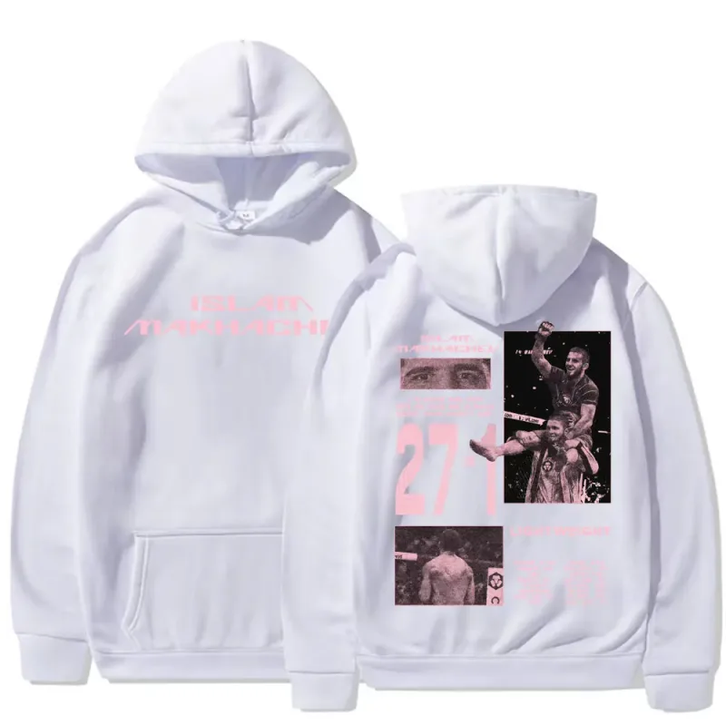 Limited Islam Makhachev Vintage Graphic Hoodies Men's Harajuku Fashion Classic Sweatshirts Casual Fleece Long Sleeve Pullovers — image 4