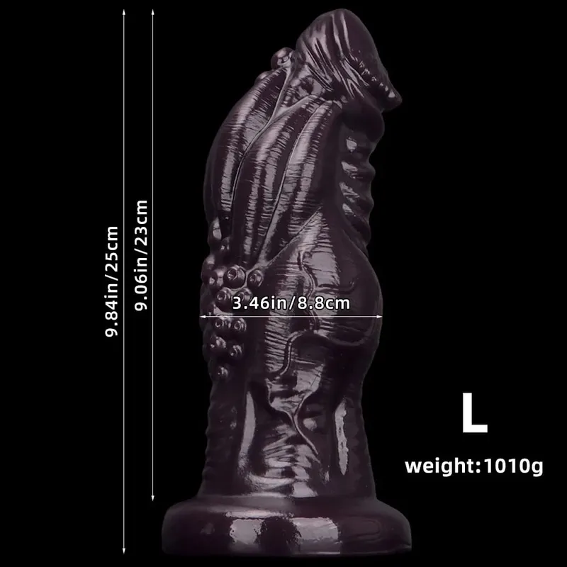 Huge Simulation Hand Fist Dildo Anal Plug Female Male Gay Hand Touching G-spot Vaginal Anal Dilator Sucker Sex Toy Adult Games — image 11