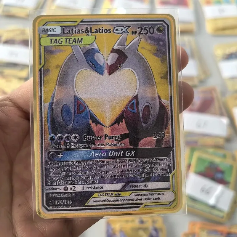 10000HP Charizard Vmax Pokemon การ์ดโลหะการ์ดภาษาอังกฤษ Arceus GX Vstar V Golden Limited เด็กของขวัญเกม Battle Collection การ์ด